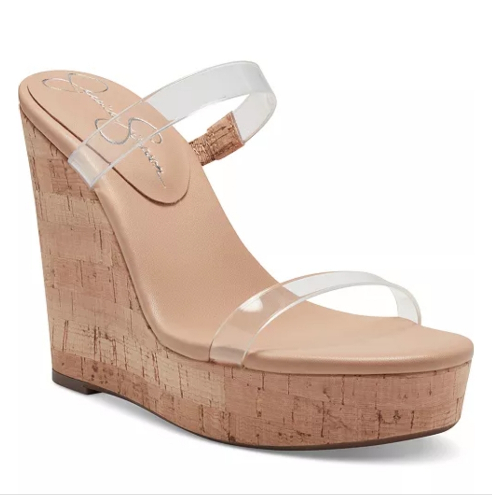 Jessica Simpson Tumile Wedge Sandals 10M